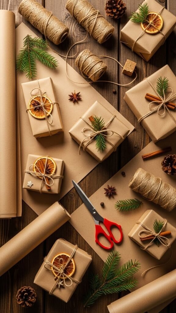 DIY Christmas Gift Wrap