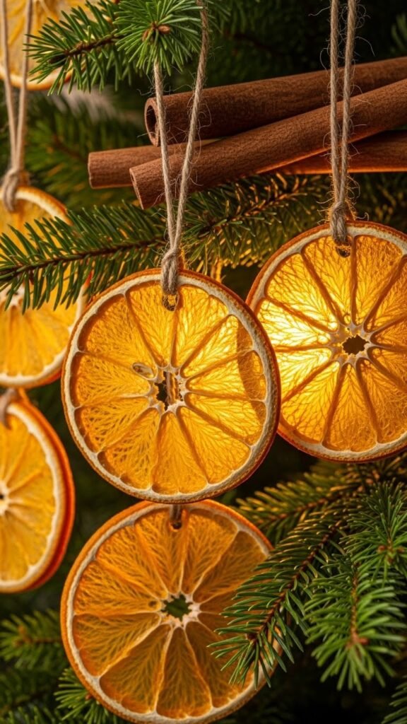 Dried Orange Slice Ornaments