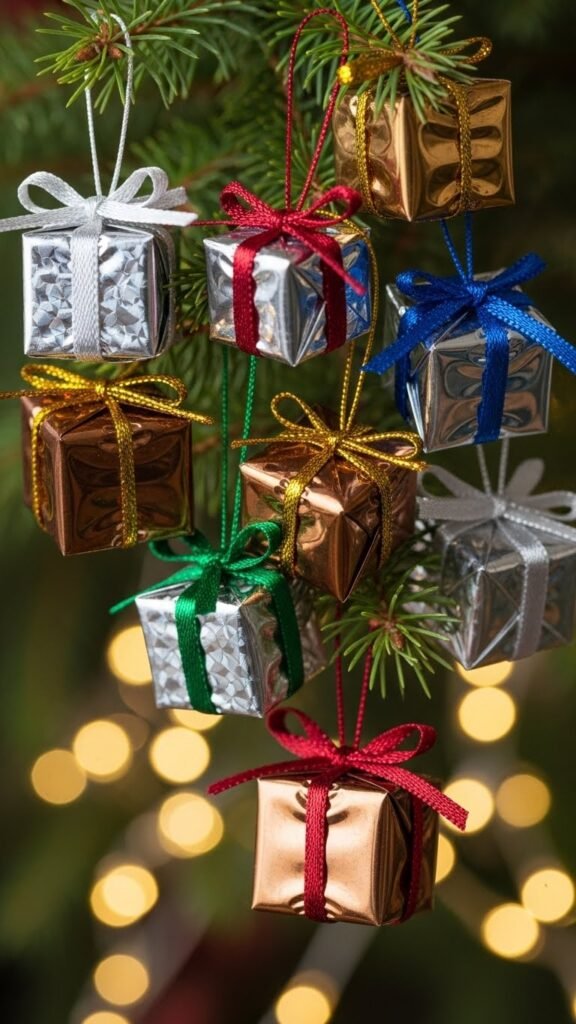 Mini Gift Box Ornaments