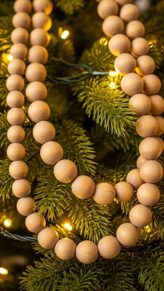 Wood Bead Garlands