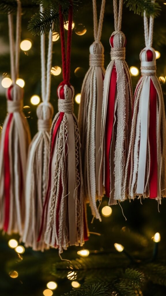 Scrap Ribbon Tassels