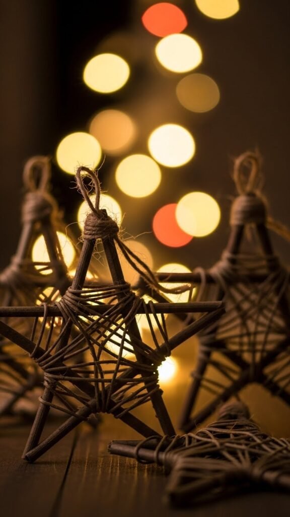 Rustic Stick Stars