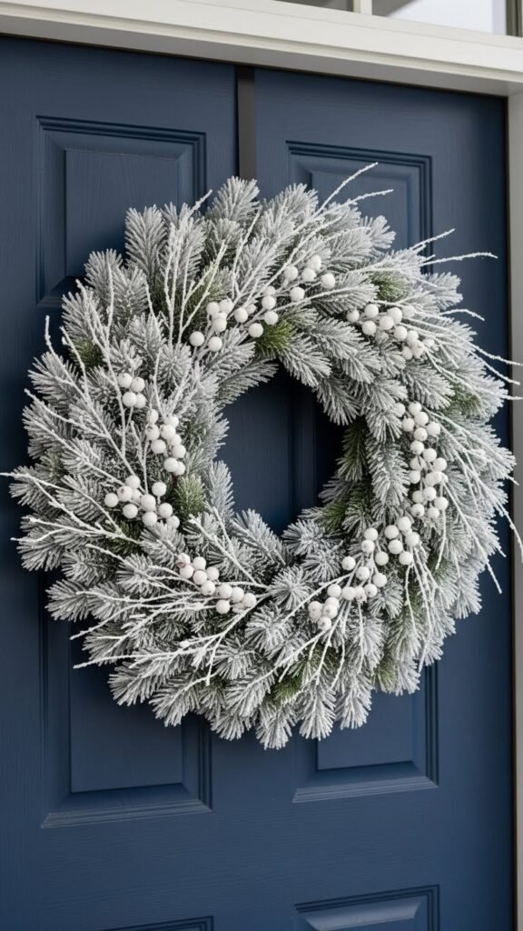Frosted Winter Wonderland Wreath