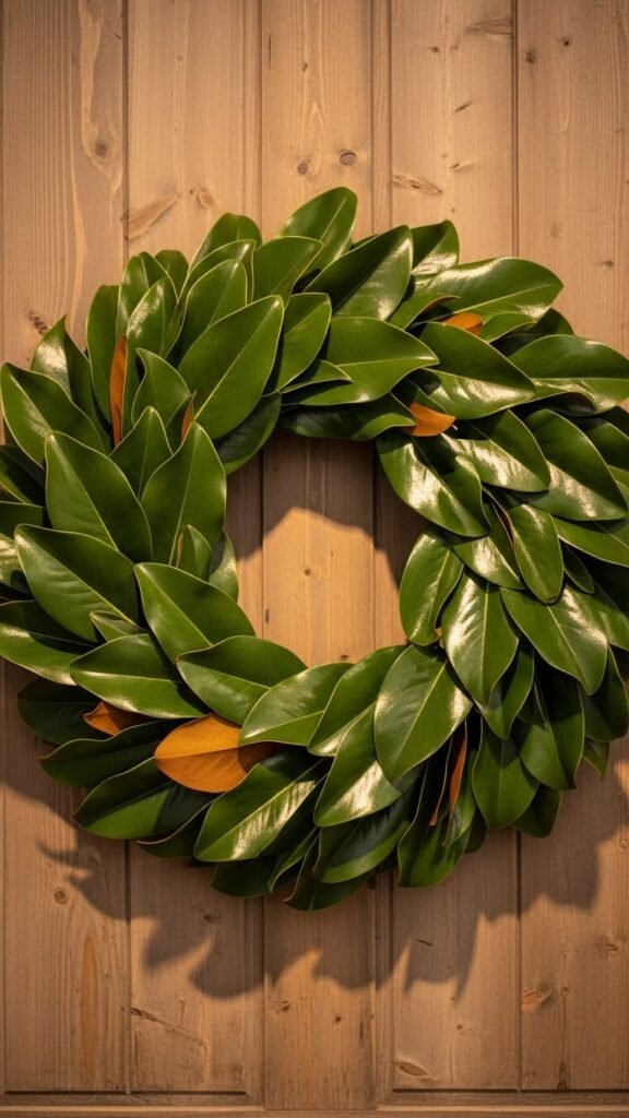 Magnolia Leaf Wreath