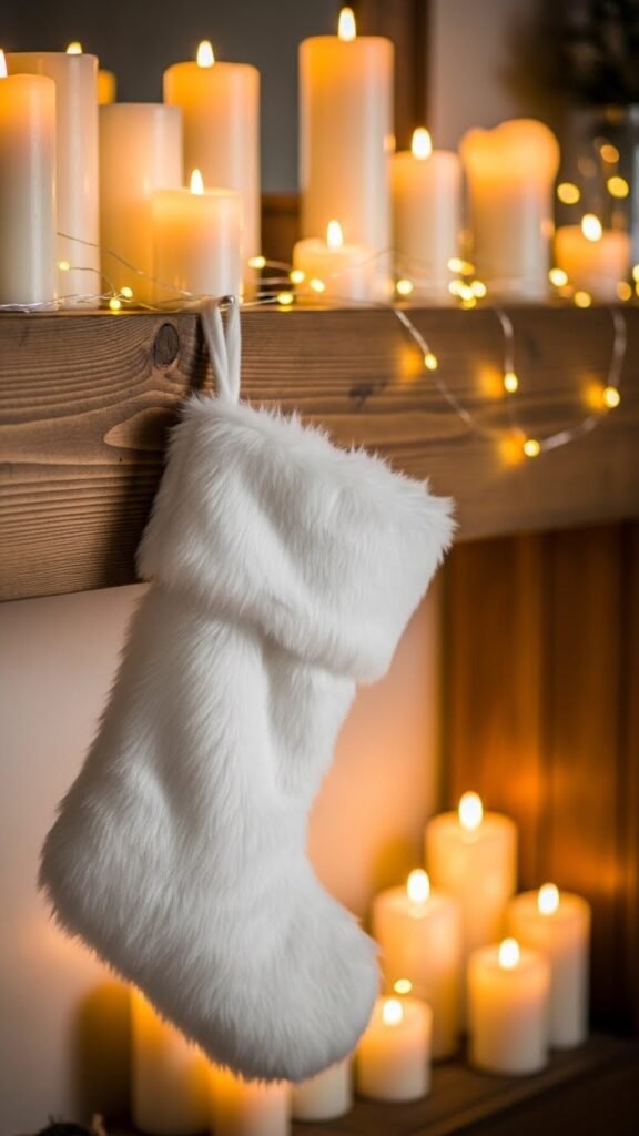 Faux Fur Luxury Stocking