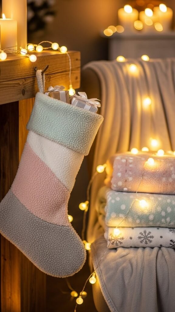Soft Fleece Cuddle Stocking