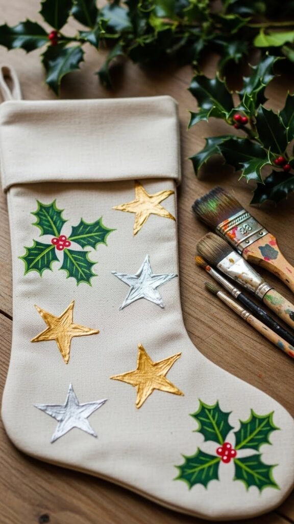 Canvas Paint-Your-Own Stocking