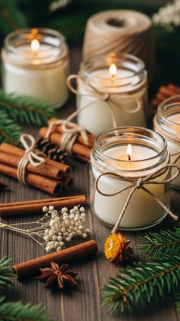 Handmade Scented Candle Jars