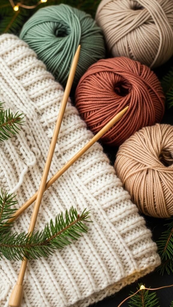 Cozy Knitted or Crocheted Scarves