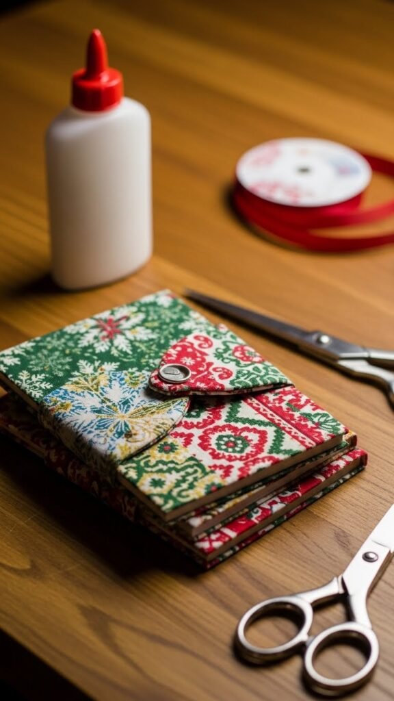 Fabric-Covered Notebooks
