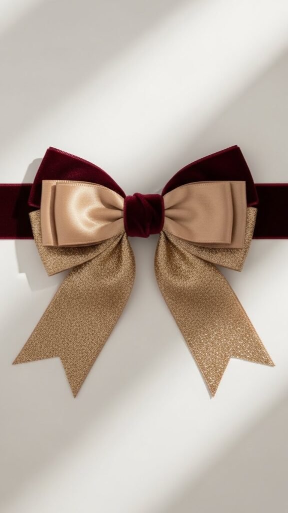 Layered Ribbon Stack Bow