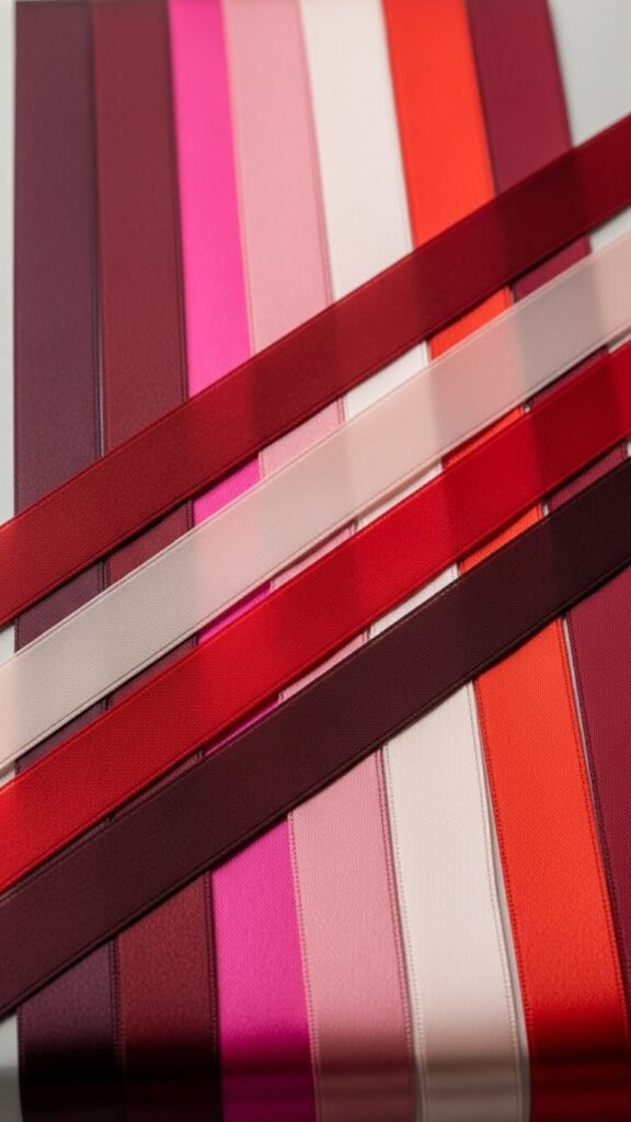 Ombre Ribbon Wrap Gift Look