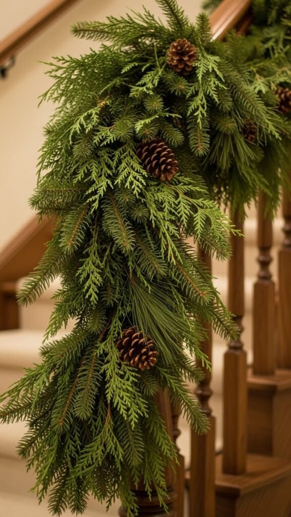  Evergreen Branch Garland