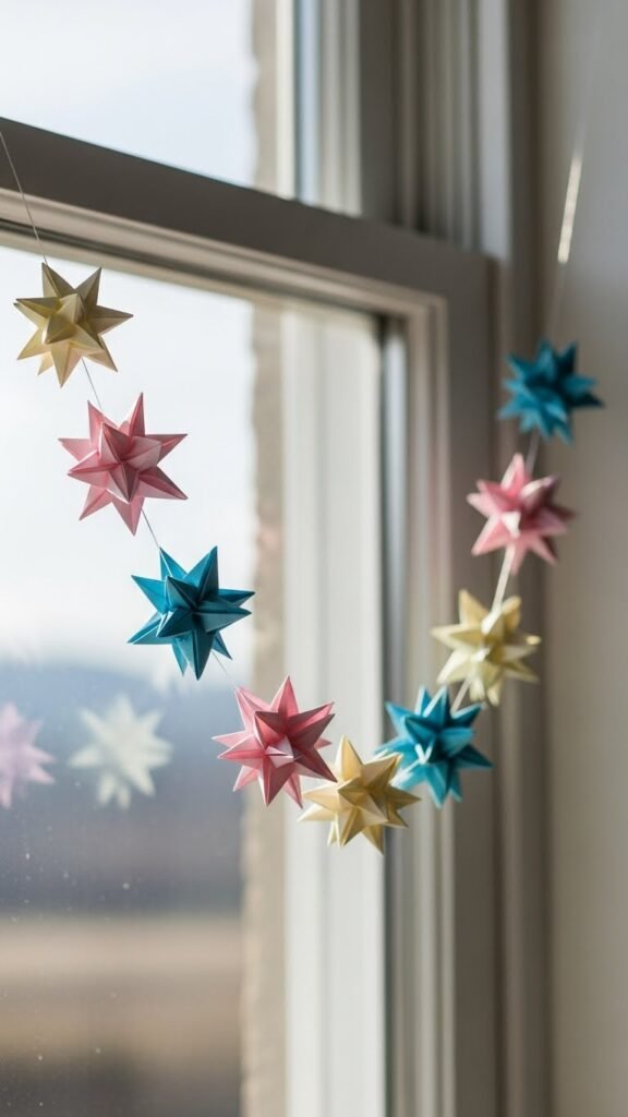 Paper Star Garland