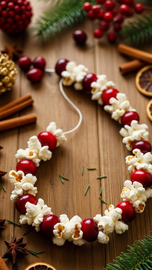 Cranberry & Popcorn Garland