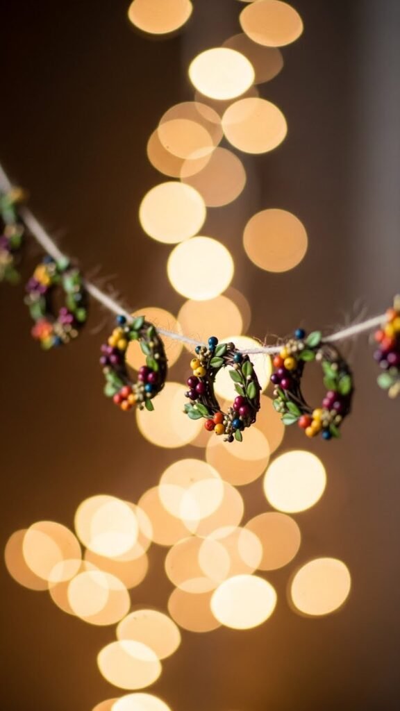 Mini Wreath Garland