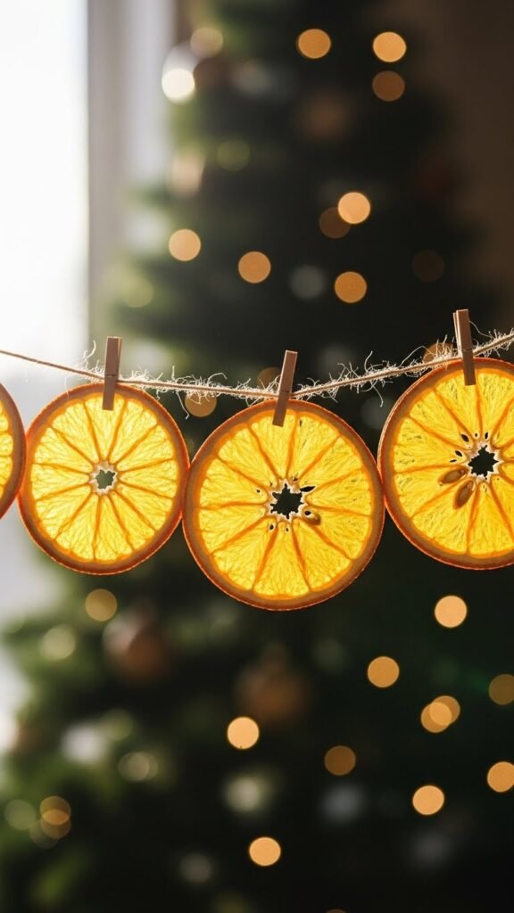 Dried Orange Slice Ornaments