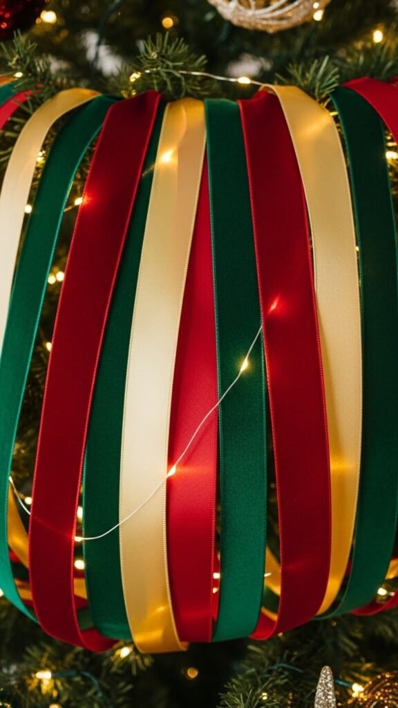 Ribbon Loop Ornaments