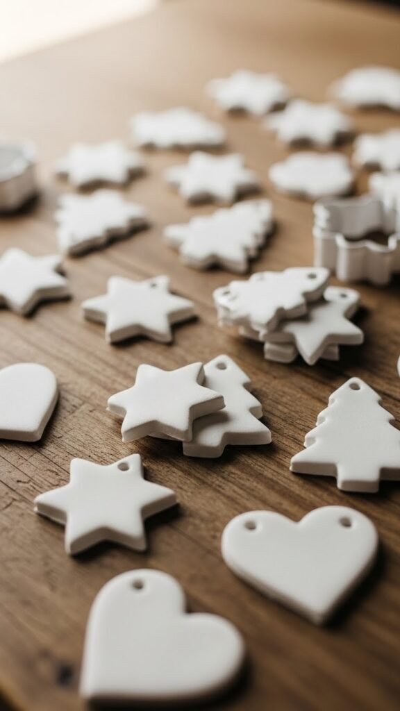 Clay Cookie Cutout Ornaments