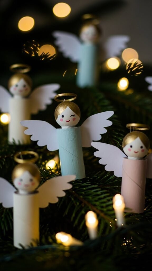 Paper Roll Angels