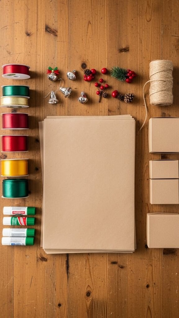 Gather Your Supplies for Easy DIY Gift Boxes