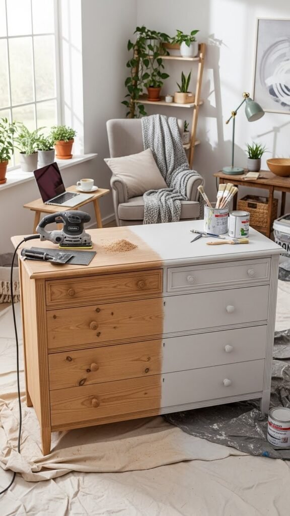 how to paint furniture