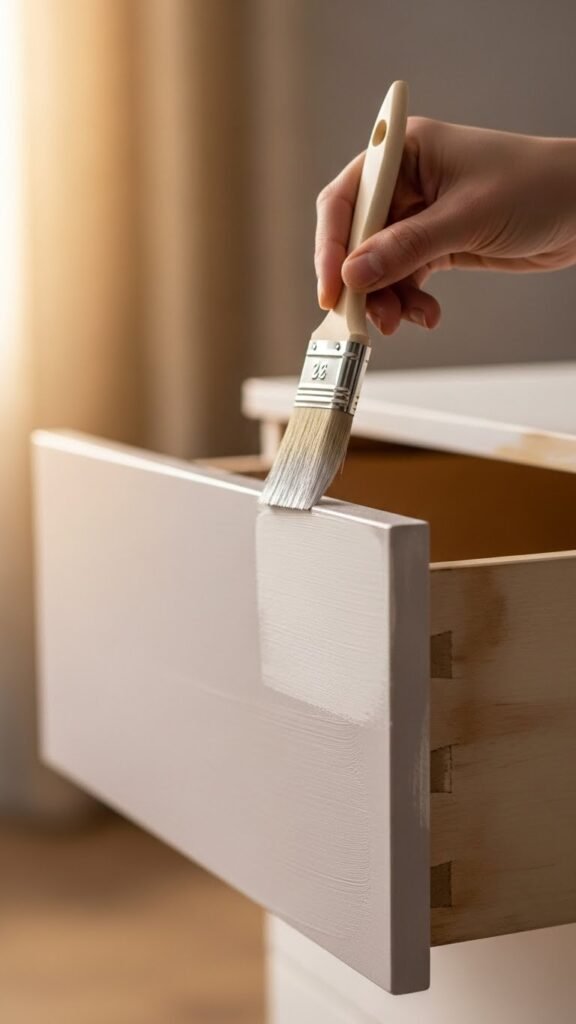 Paint in Thin, Even Layers