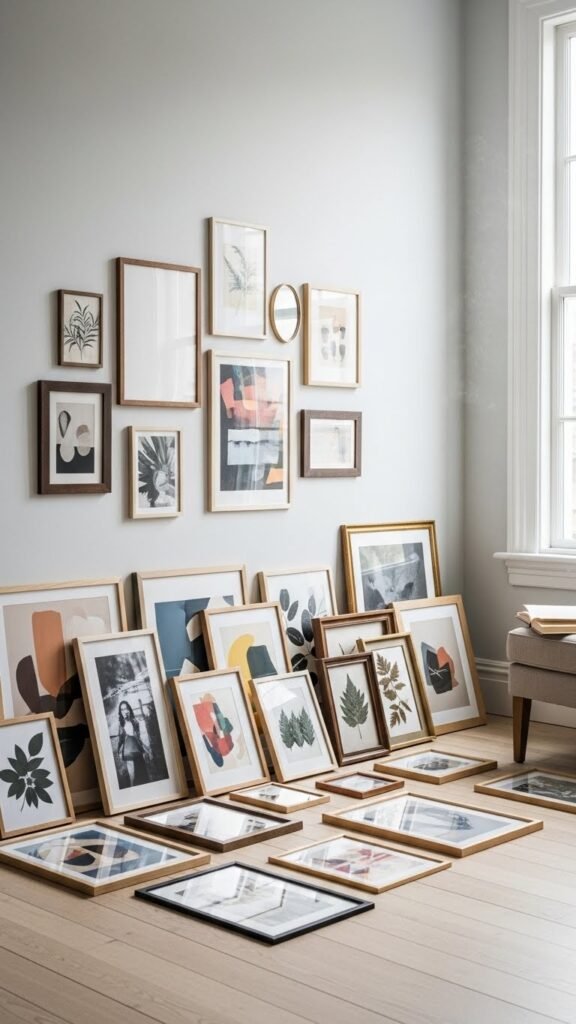 Gallery Walls Made Easy (No Stress Layout)