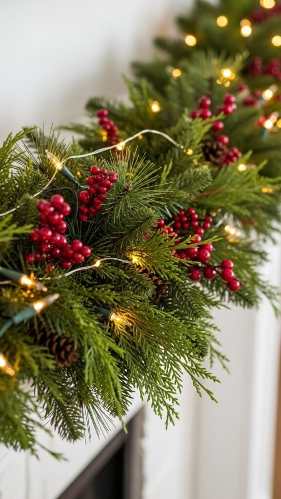 Add Natural Greenery as Your Base Layer