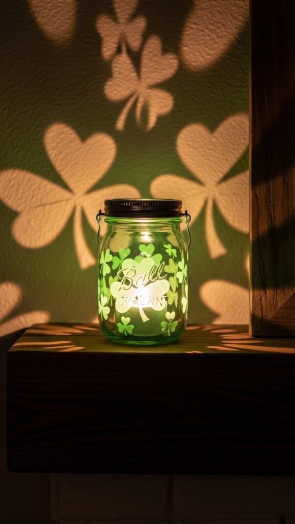Clover Cutout Lantern