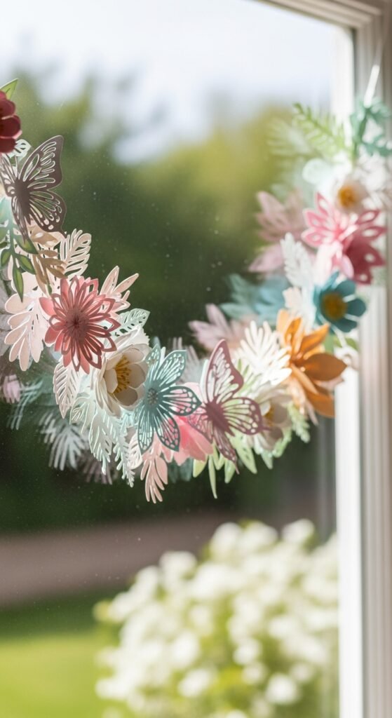 Floral Paper Garland