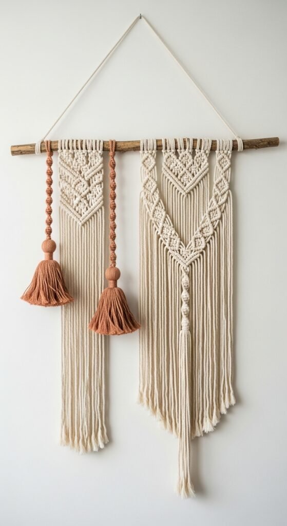 Hanging Macramé Wall Hangings