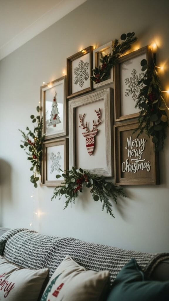 DIY Christmas Wall Art