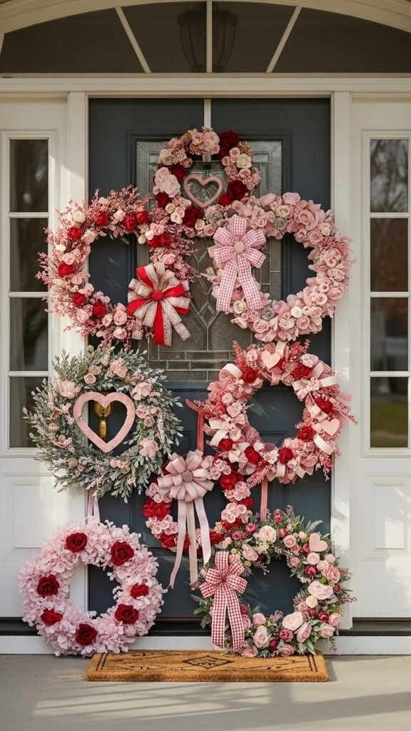 valentine wreaths