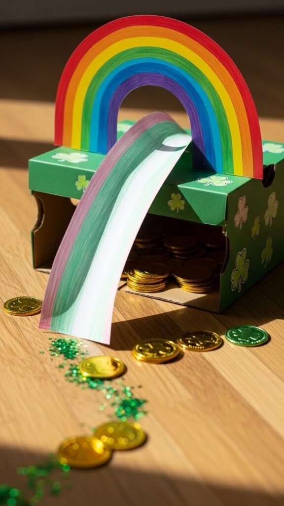 Rainbow Slide Shoebox Trap