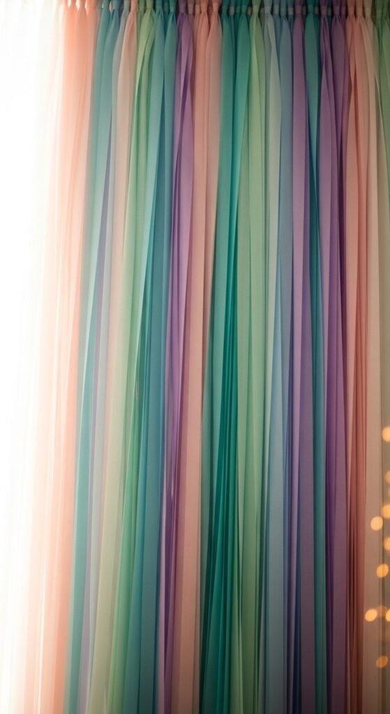 Streamer Curtain Backdrop
