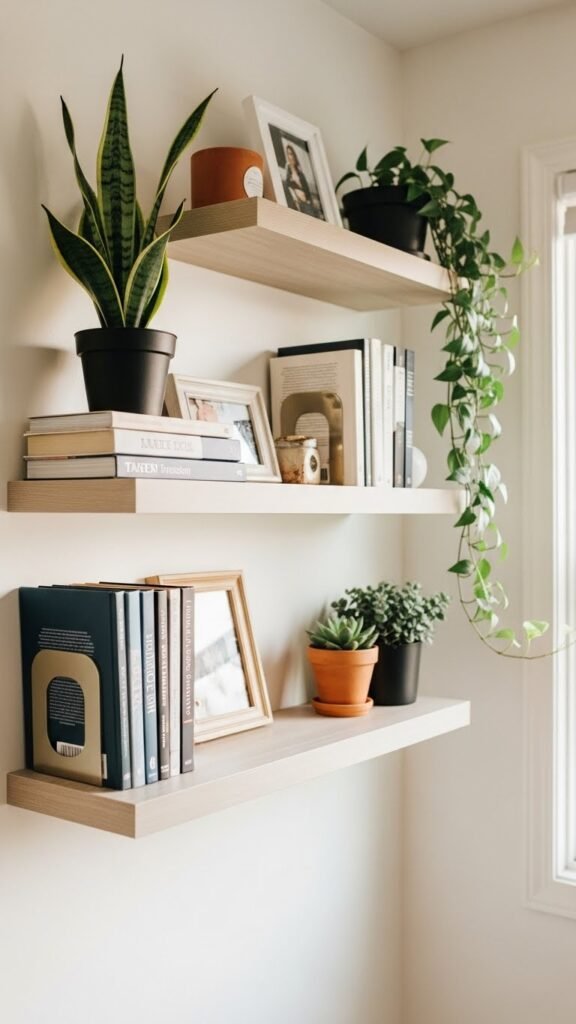 Where Floating Shelves Work Best