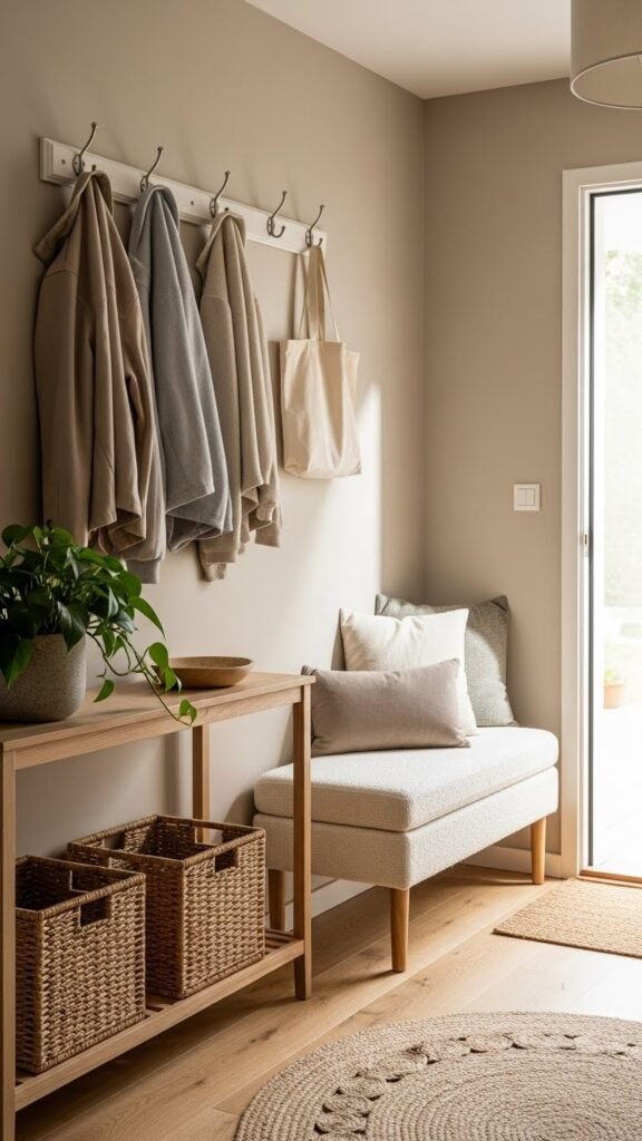 how to organize entryways