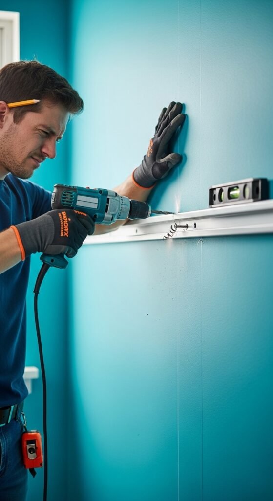 Install the Sliding Hardware