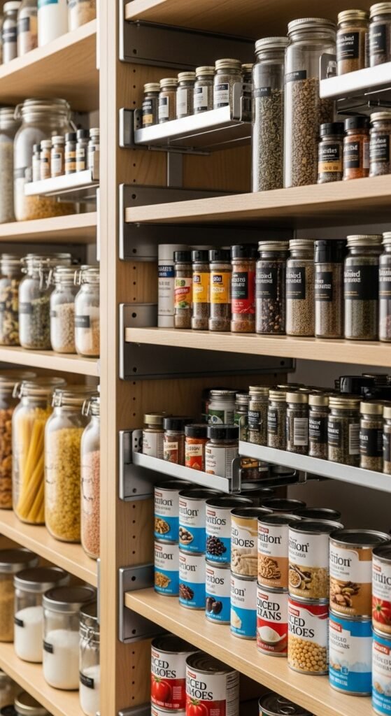 Measure Shelves and Adjust Heights