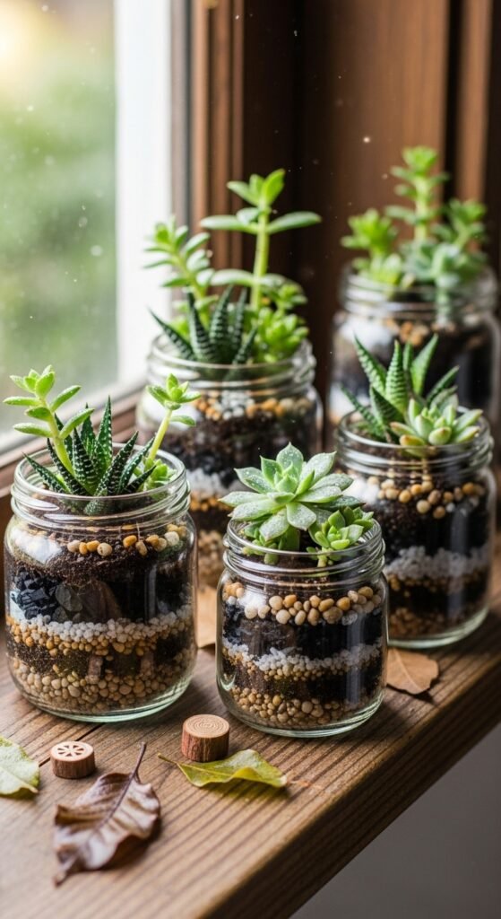 Mini Terrarium Jars