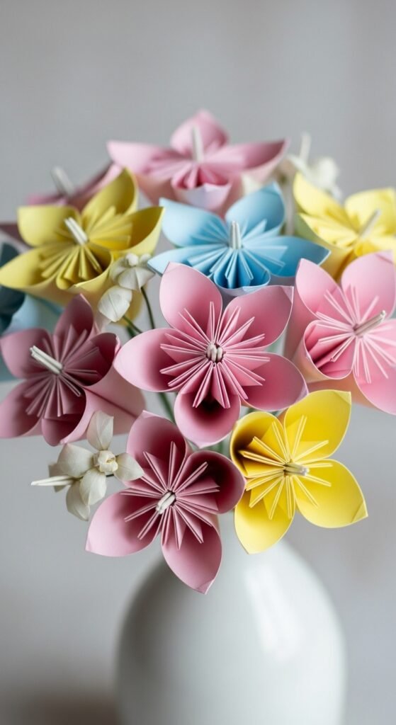 Origami Flower Bouquet