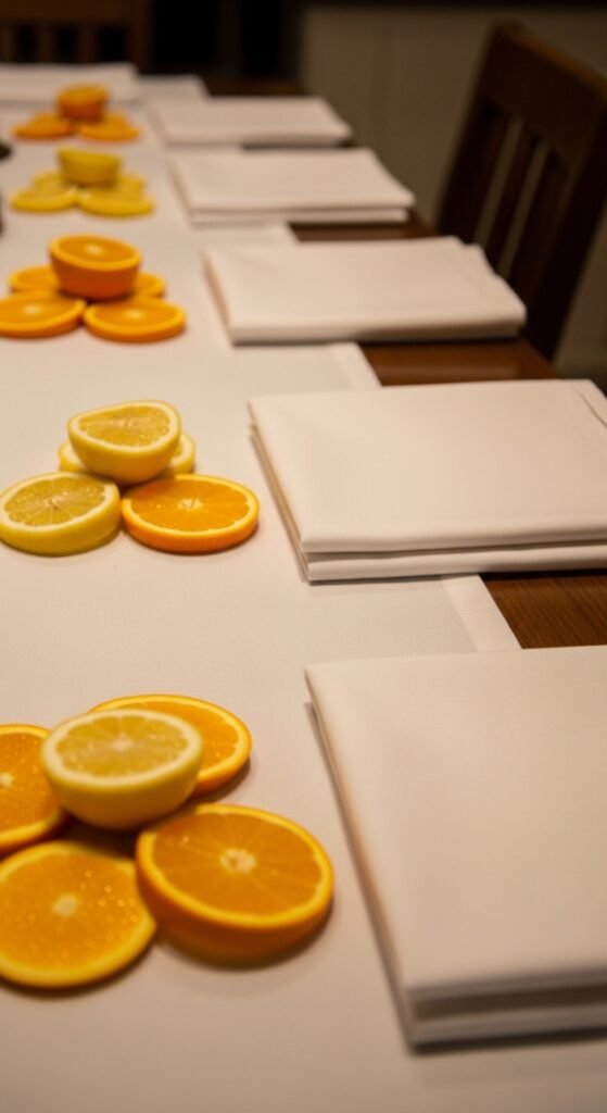 Citrus Slice Place Settings