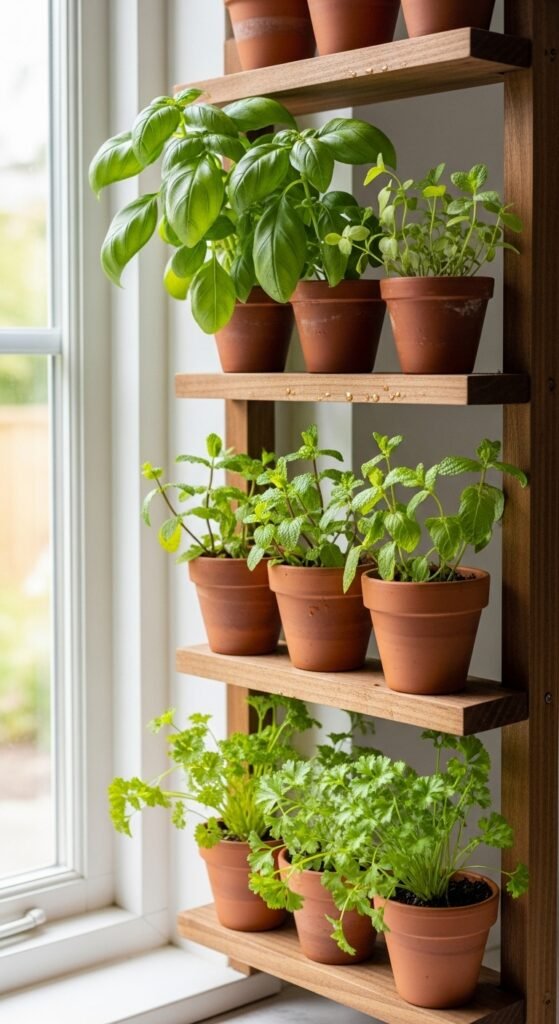 Create a Vertical Herb Garden